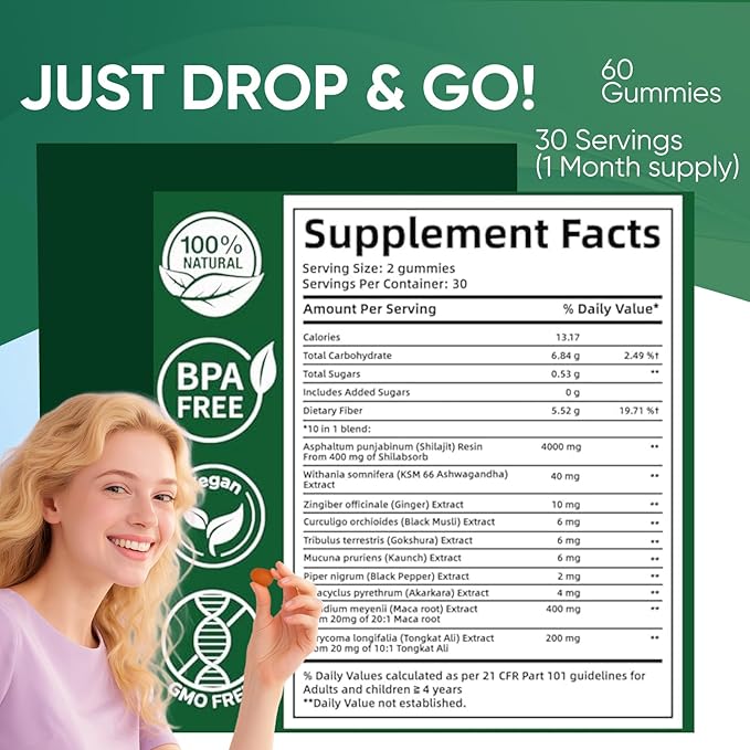 SUPREMEMALE™ | 10-in-1 Performance Gummies