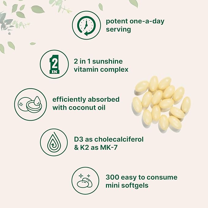Vitamin D3 & K2