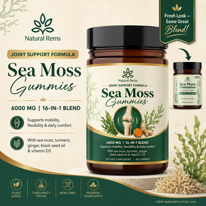 Sea Moss 16-In-1 Gummies - For Joint Relief & Mobility
