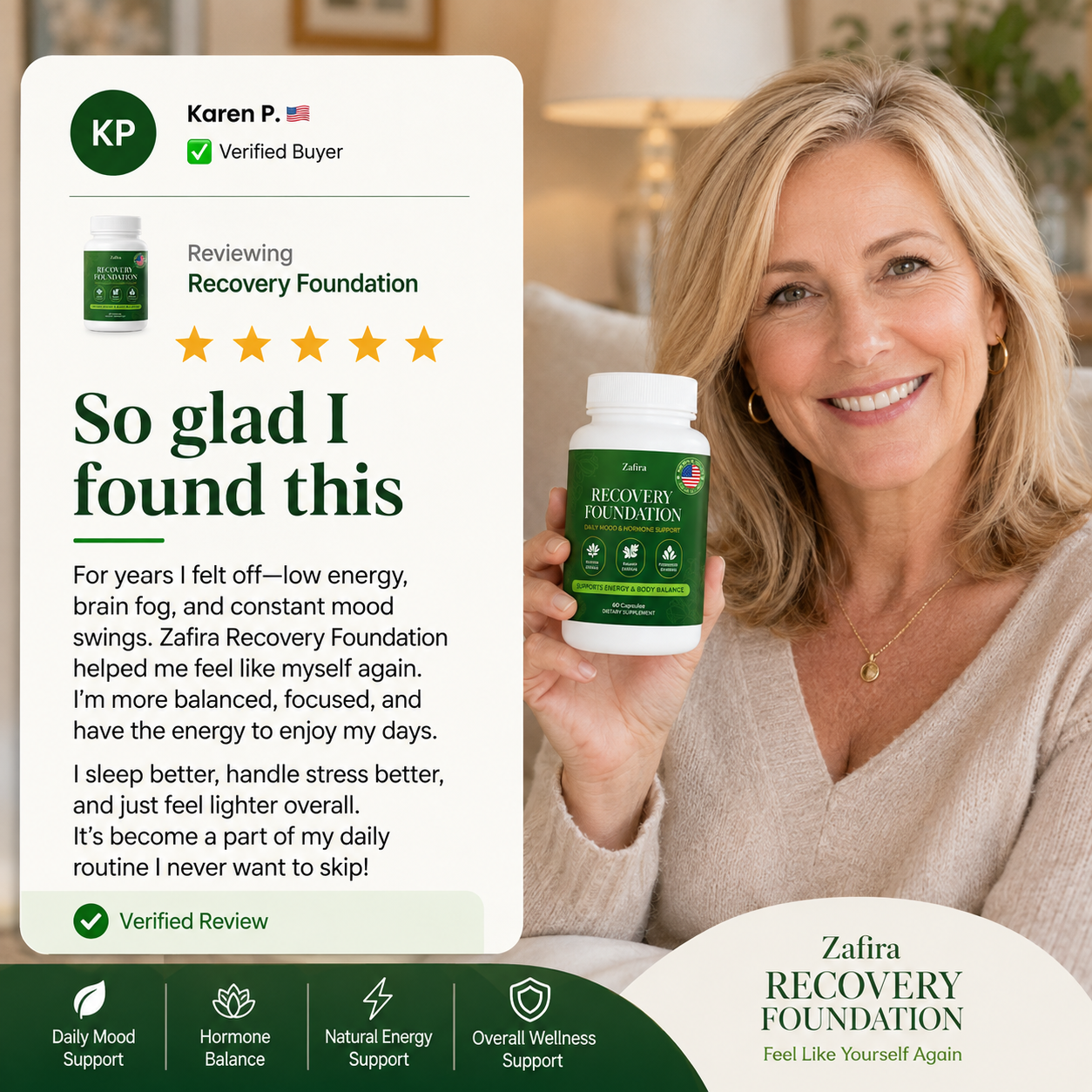 Zafira Recovery Foundation Capsules